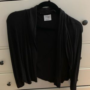 Girls black cardigan
